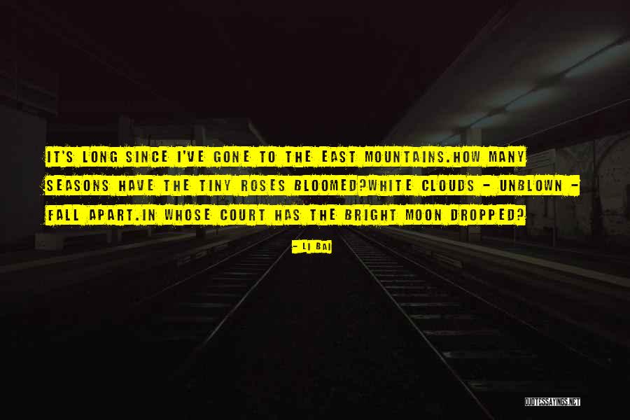 Unblown Quotes By Li Bai Unblown Quotes By Li Bai