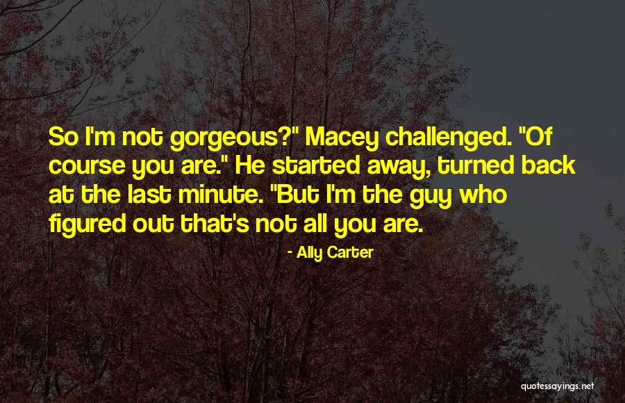 Unboundedness Is Usually A Sign Quotes By Ally Carter