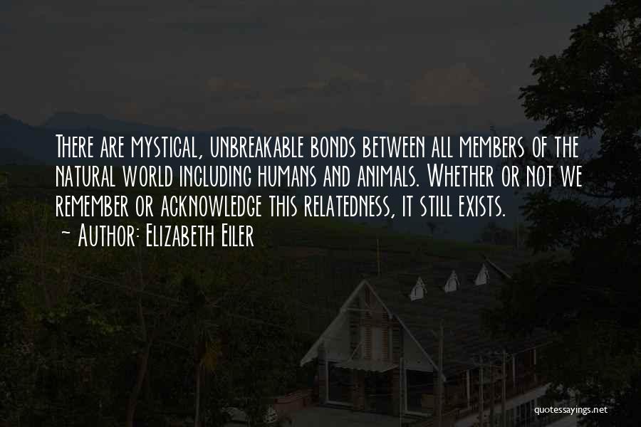 Unbreakable Bonds Quotes By Elizabeth Eiler