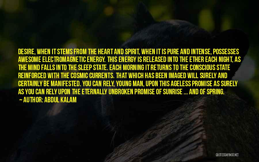 Unbroken Spirit Quotes By Abdul Kalam