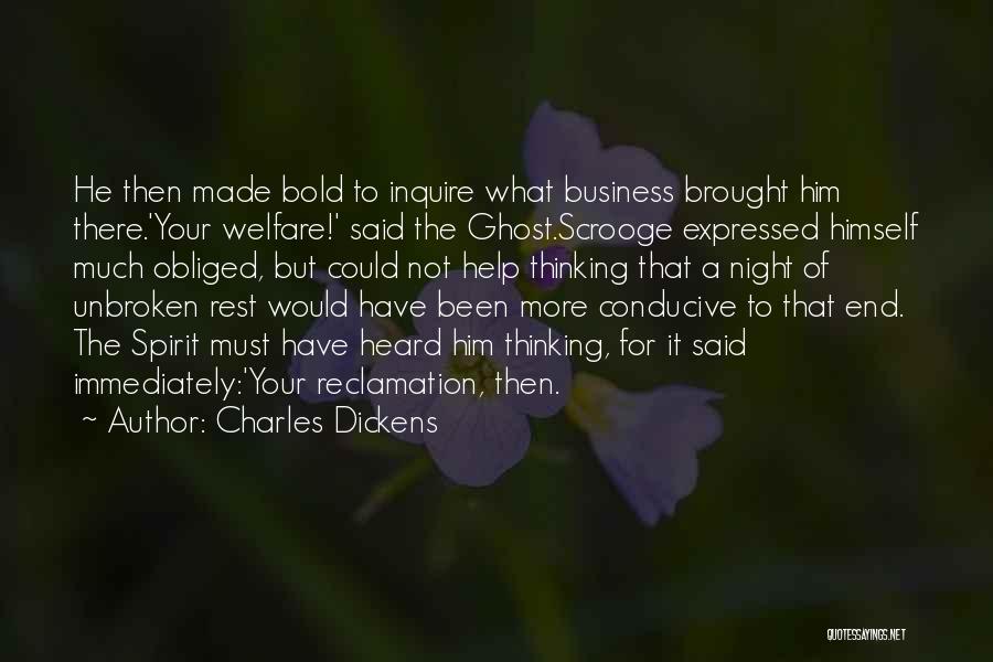 Unbroken Spirit Quotes By Charles Dickens