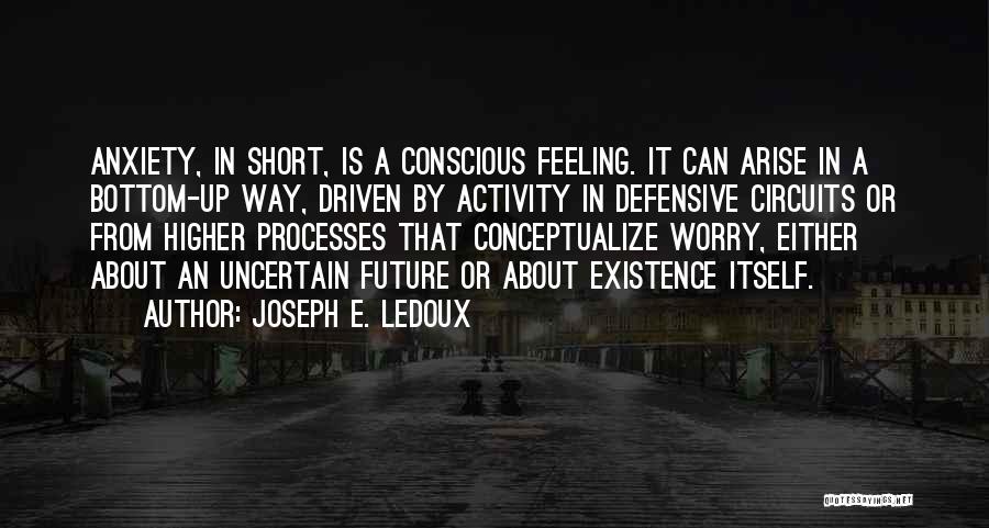Uncertain Future Quotes By Joseph E. Ledoux