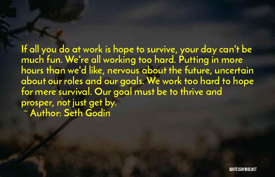 Uncertain Future Quotes By Seth Godin