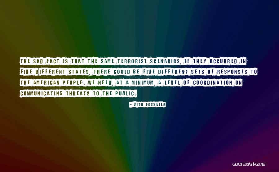 Uncertainities Quotes By Vito Fossella Uncertainities Quotes By Vito Fossella