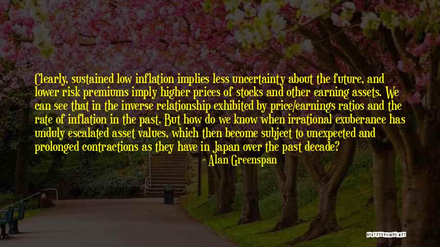 Uncertainty Of A Relationship Quotes By Alan Greenspan Uncertainty Of A Relationship Quotes By Alan Greenspan