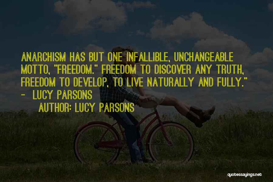 Unchangeable Quotes By Lucy Parsons