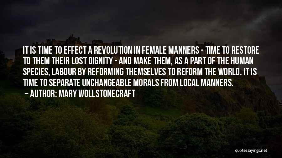 Unchangeable Quotes By Mary Wollstonecraft