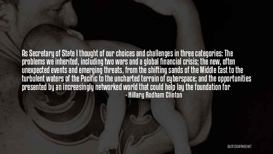 Uncharted Waters Quotes By Hillary Rodham Clinton Uncharted Waters Quotes By Hillary Rodham Clinton