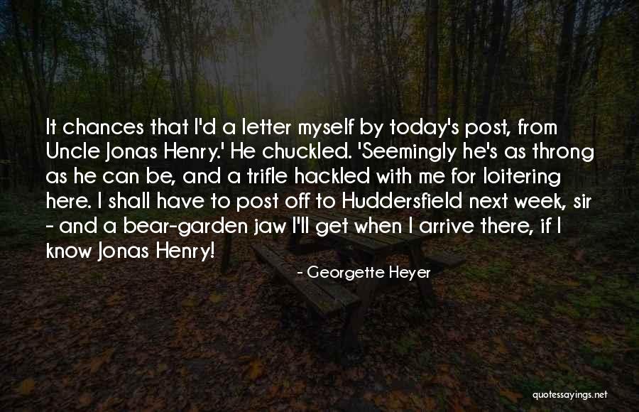 Uncle Quotes By Georgette Heyer