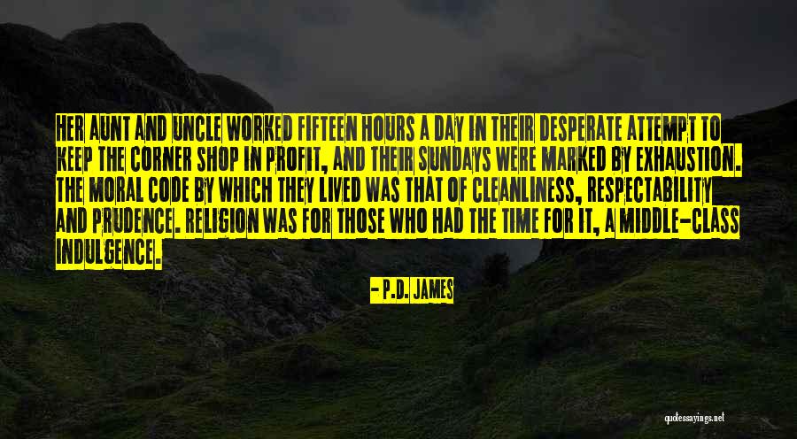 Uncle Quotes By P.D. James