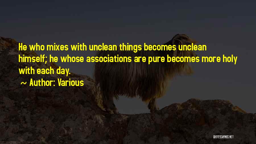Unclean Quotes By Various