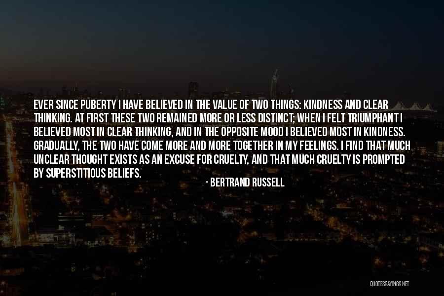 Unclear Feelings Quotes By Bertrand Russell Unclear Feelings Quotes By Bertrand Russell