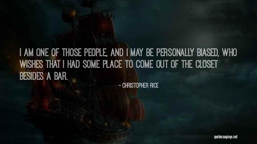 Uncomfortable And Growth Quotes By Christopher Rice