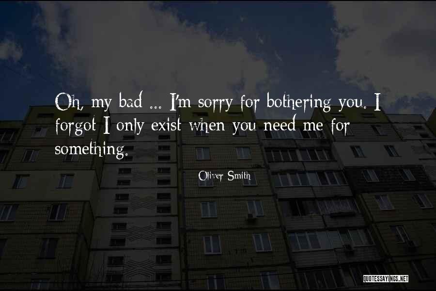 Uncomfortable And Growth Quotes By Oliver Smith