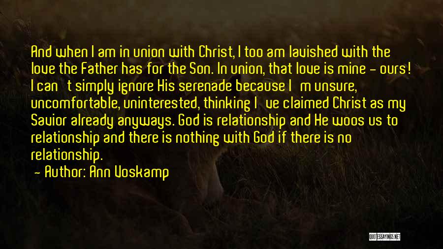 Uncomfortable Relationship Quotes By Ann Voskamp