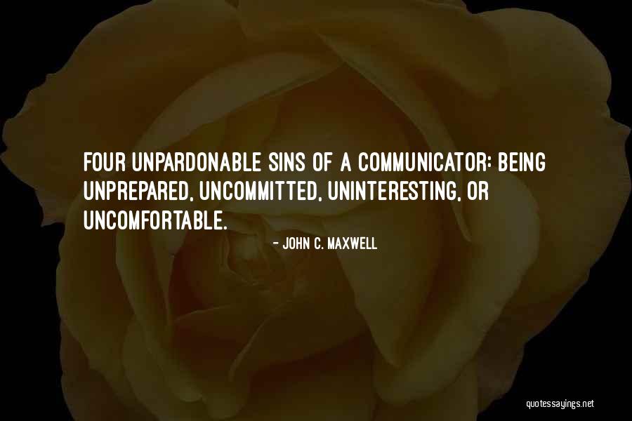 Uncommitted Quotes By John C. Maxwell Uncommitted Quotes By John C. Maxwell