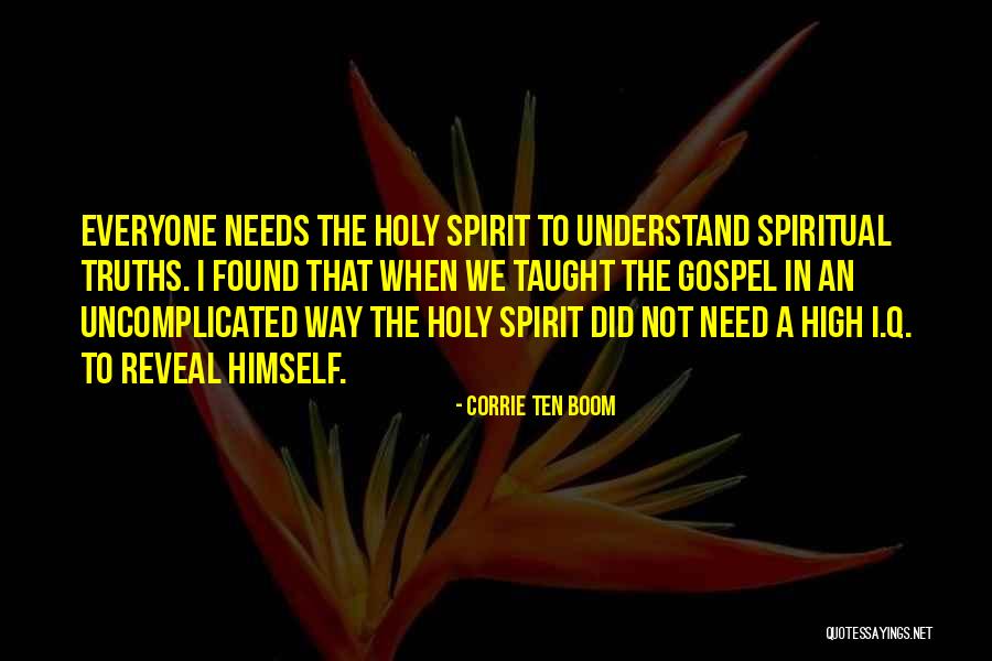 Uncomplicated Quotes By Corrie Ten Boom