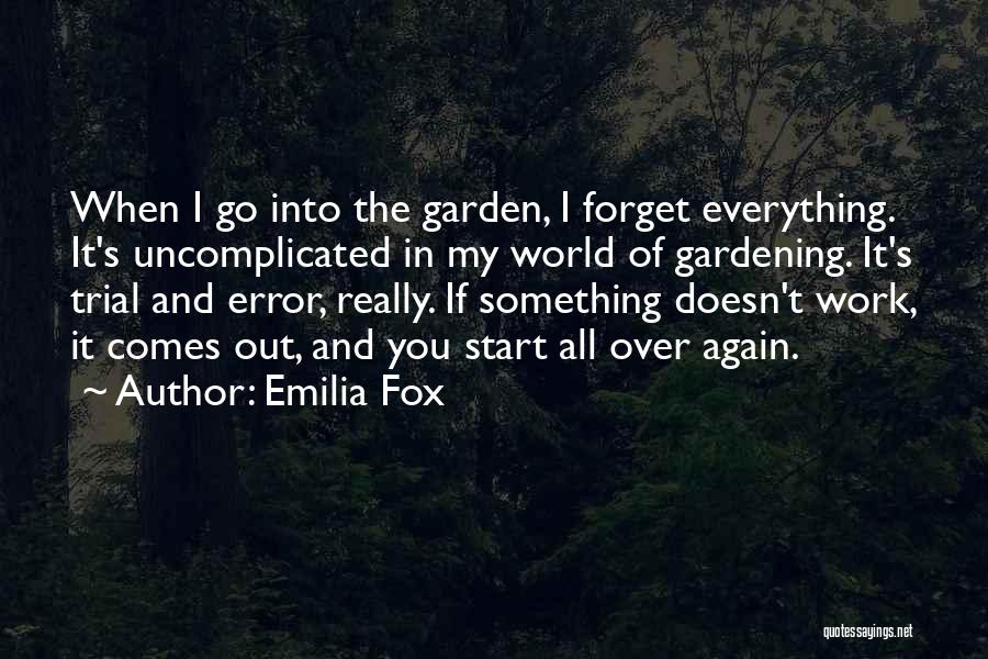 Uncomplicated Quotes By Emilia Fox