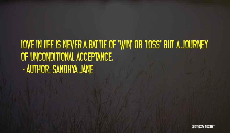 Unconditional Happiness Quotes By Sandhya Jane