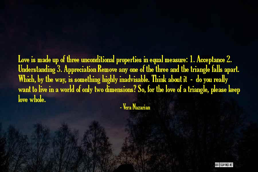 Unconditional Love And Acceptance Quotes By Vera Nazarian