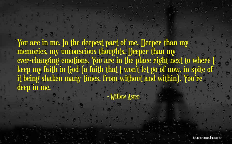 Unconscious Thoughts Quotes By Willow Aster Unconscious Thoughts Quotes By Willow Aster