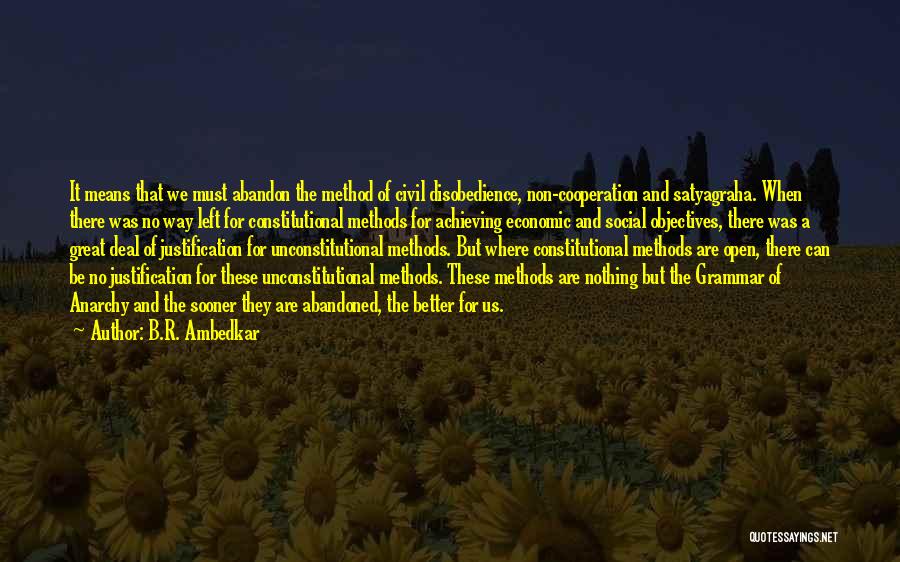 Unconstitutional Quotes By B.R. Ambedkar