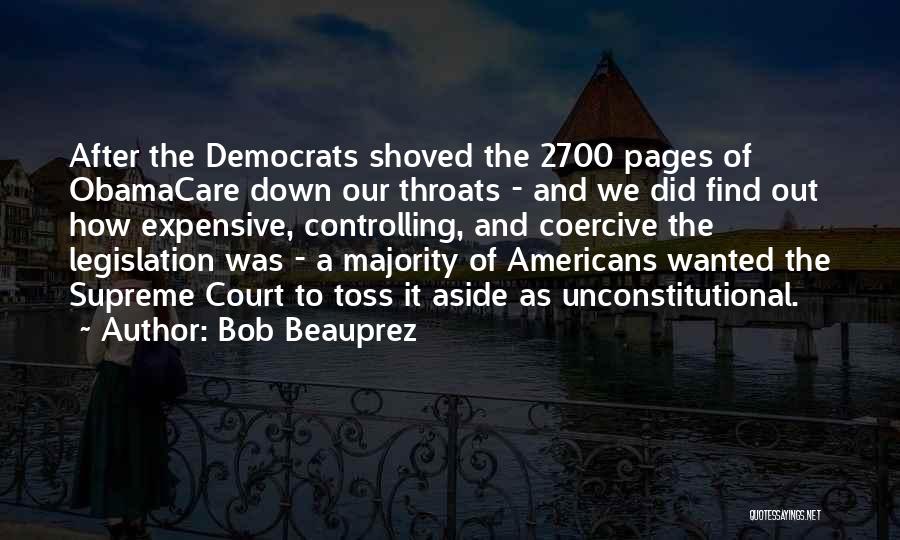 Unconstitutional Quotes By Bob Beauprez
