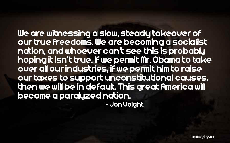 Unconstitutional Quotes By Jon Voight