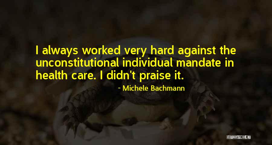 Unconstitutional Quotes By Michele Bachmann