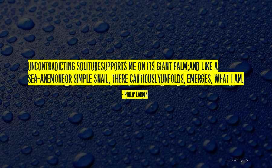 Uncontradicting Quotes By Philip Larkin Uncontradicting Quotes By Philip Larkin