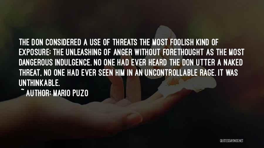 Uncontrollable Quotes By Mario Puzo