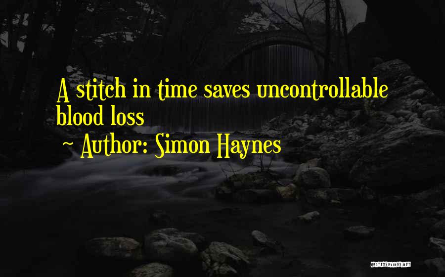 Uncontrollable Quotes By Simon Haynes