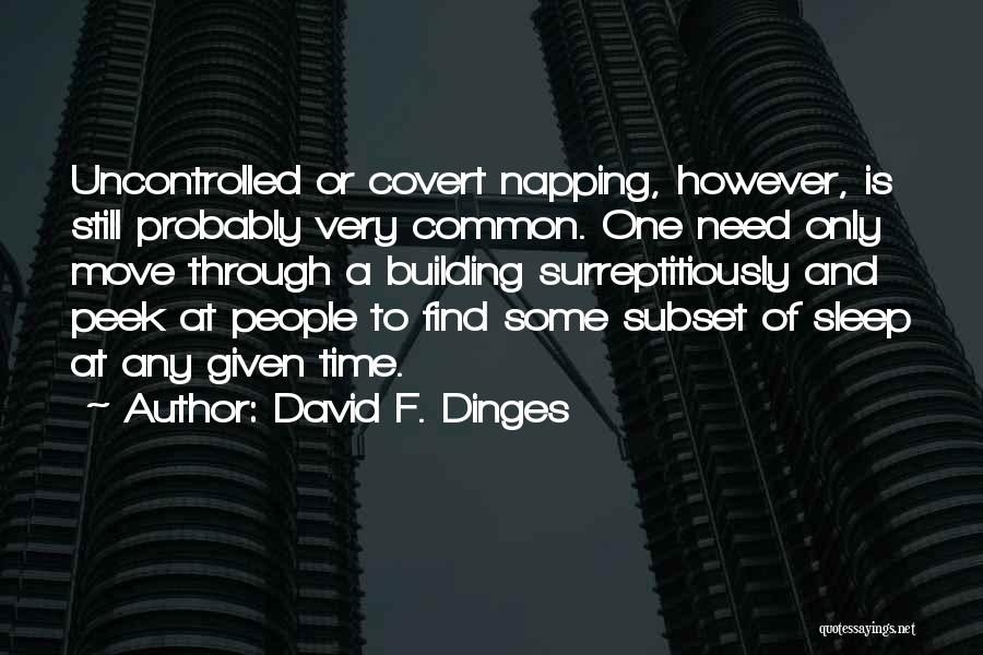 Uncontrolled Quotes By David F. Dinges