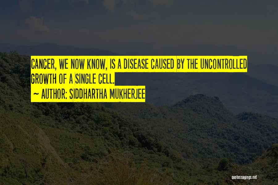 Uncontrolled Quotes By Siddhartha Mukherjee