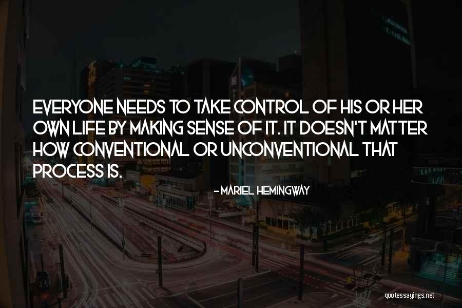 Unconventional Life Quotes By Mariel Hemingway Unconventional Life Quotes By Mariel Hemingway