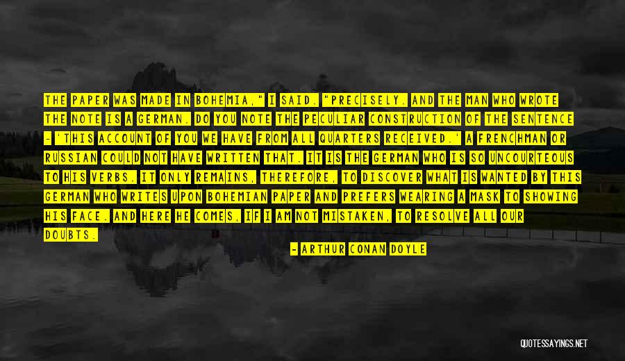 Uncourteous Quotes By Arthur Conan Doyle Uncourteous Quotes By Arthur Conan Doyle