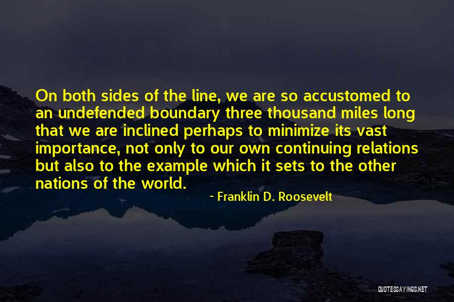 Undefended Self Quotes By Franklin D. Roosevelt Undefended Self Quotes By Franklin D. Roosevelt