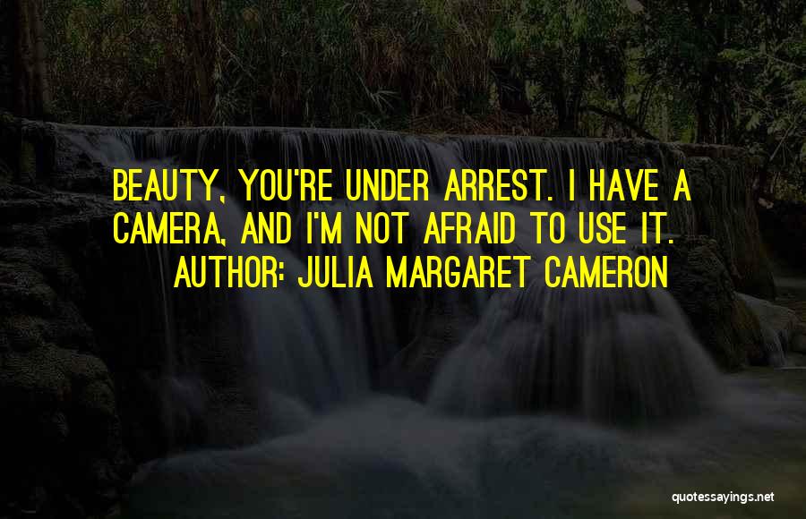 Under Arrest Quotes By Julia Margaret Cameron