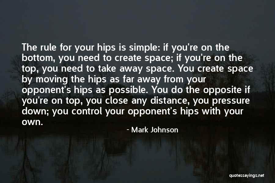 Under Control Under Pressure Quotes By Mark Johnson Under Control Under Pressure Quotes By Mark Johnson