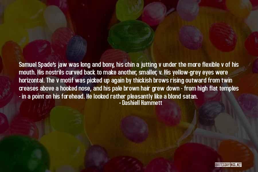 Under Jaw Quotes By Dashiell Hammett Under Jaw Quotes By Dashiell Hammett