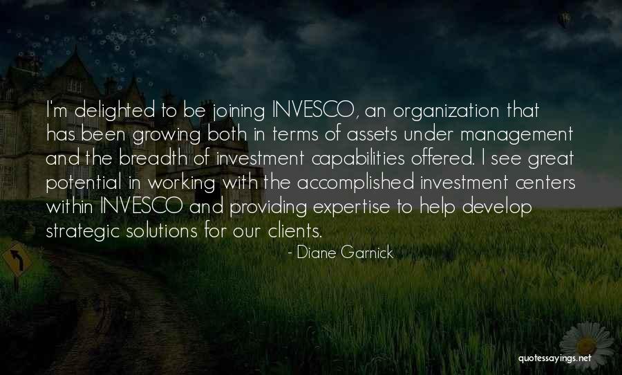 Under Management Quotes By Diane Garnick Under Management Quotes By Diane Garnick