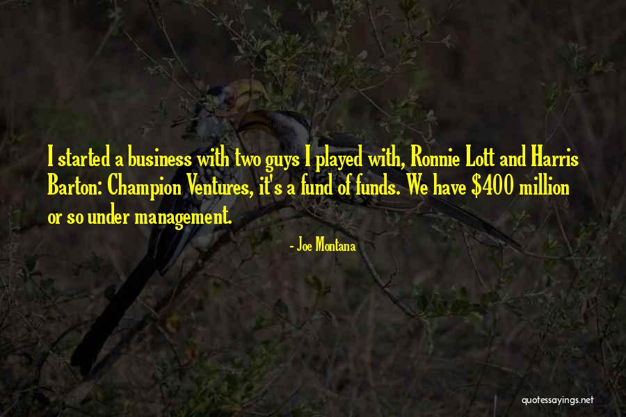 Under Management Quotes By Joe Montana Under Management Quotes By Joe Montana