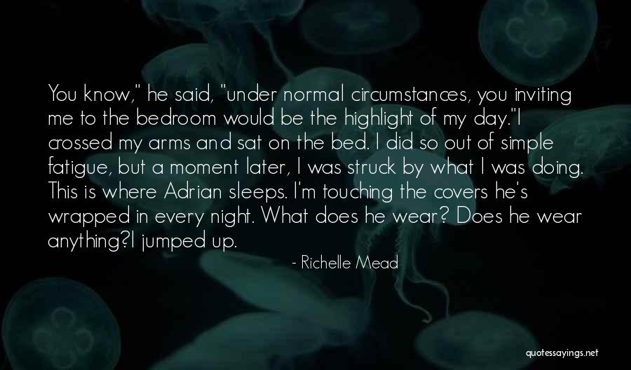 Under My Spell Quotes By Richelle Mead