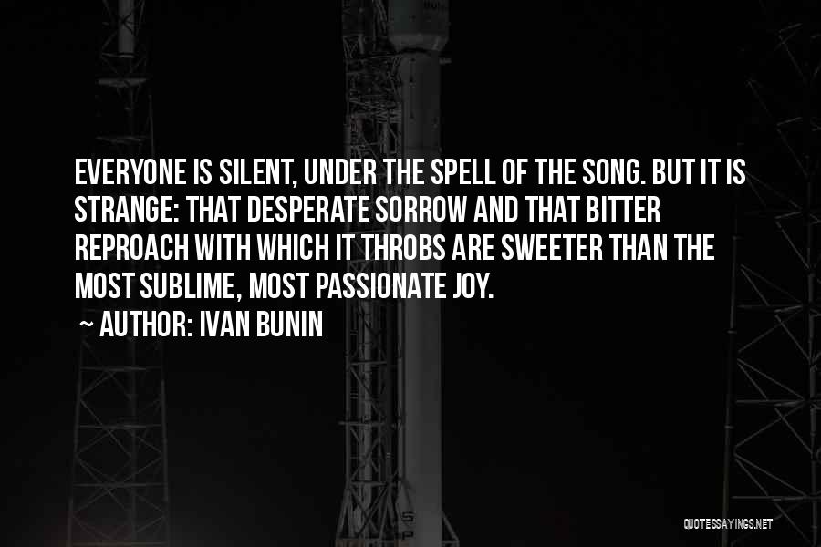 Under Spell Quotes By Ivan Bunin