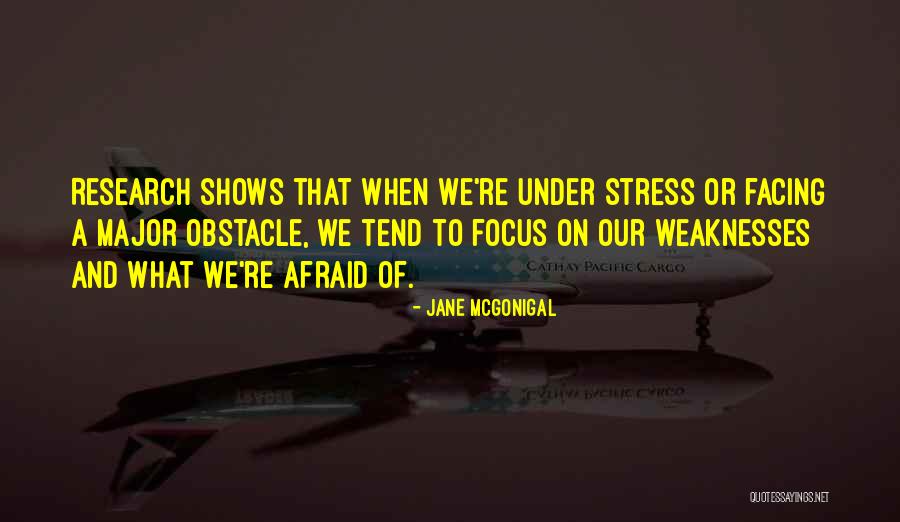 Under Stress Quotes By Jane McGonigal Under Stress Quotes By Jane McGonigal