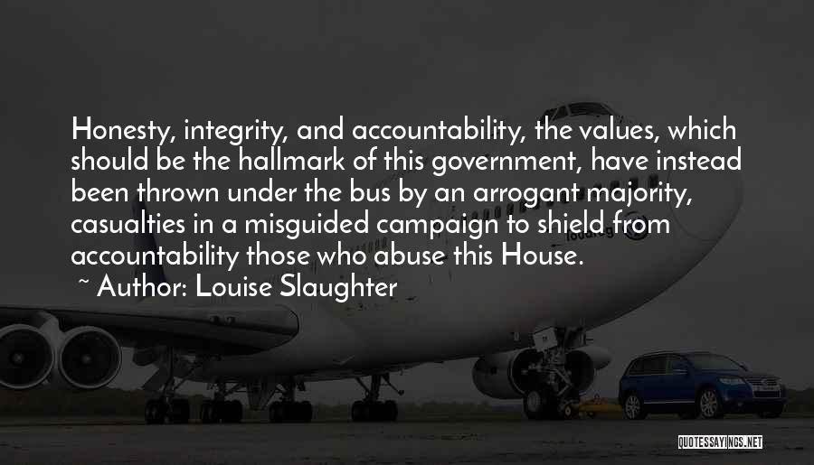Under The Bus Quotes By Louise Slaughter