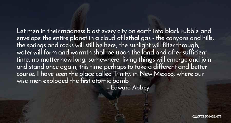 Under The Mesquite Quotes By Edward Abbey