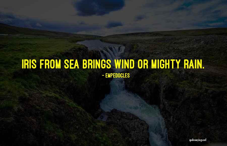 Under The Sea Wind Quotes By Empedocles