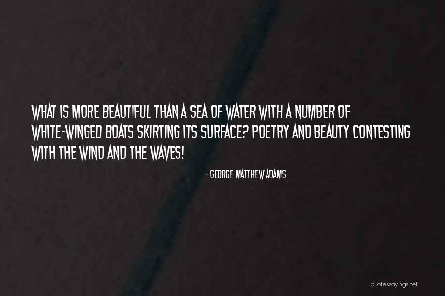 Under The Sea Wind Quotes By George Matthew Adams