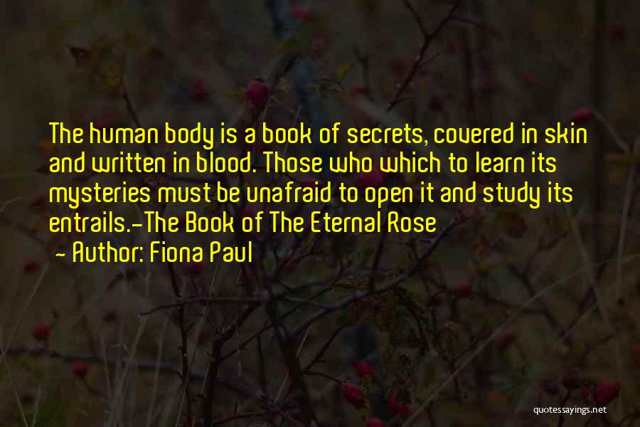 Under The Skin Book Quotes By Fiona Paul